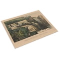 thumbnail image 3 of Print: Trenton Falls, New York, circa 1835, 3 of 4