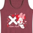 thumbnail image 3 of Mickey & Friends - Xo Minnie Mouse - Women's Racerback Tank Top, 3 of 5