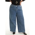 thumbnail image 4 of June & Vie Women's Plus Size Curvie-Fit High-Rise Jeans, 4 of 4