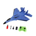 thumbnail image 4 of Avión RC de 2 canales, avión RC de espuma, ligero, portátil, listo, fácil de volar, avión de Control remoto planeador RC de regalo para y niñas Azul, 4 of 9