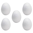 thumbnail image 4 of Huevos de espuma Huevos de Pascua Sin pintar Lisos para manualidades Huevos de imitación Huevos de poliestireno para 5 piezas 143 x 101 cm, 4 of 9