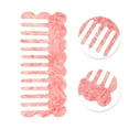 thumbnail image 2 of Unique Bargains 1 Pc Marble Pattern Hair Comb Acetate Sheet Pink, 2 of 5