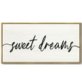 thumbnail image 5 of SHENIFY Large 20x40in Natural Framed Sweet Dreams Sign Wall Decor Bed Bedroom Farmhouse Guest Room Wood Rustic Over Bed Wall Art Hanging Decoration, 5 of 5
