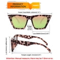 thumbnail image 3 of Gafas de sol FEISEDY Trendy Vintage Square Cat Eye UV400 B2473, 3 of 7