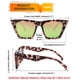 thumbnail image 3 of Gafas de sol FEISEDY Trendy Vintage Square Cat Eye UV400 B2473, 3 of 7