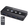 thumbnail image 1 of Cable de conmutación USB 3.0 Matters 4 puertos USB para compartir 4 ordenadores, 1 of 9