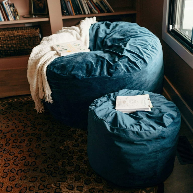 Ultimate Sack 4000 Bean Bag Chair, 4ft, Foam-Filled, Washable