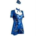 thumbnail image 2 of Boo! Inc. Sexy Flight Attendant Halloween Costume | Adult Women Airline Lady Uniform, 2 of 6