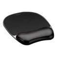 thumbnail image 1 of Fellowes Gel Crystals - Tapis de Souris avec Coussin de Poignet - Noir, 1 of 2