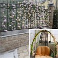thumbnail image 5 of Paquete de 2 guirnaldas artificiales de flores de cerezo para colgar en la pared, guirnalda floral de seda, guirnalda de flores falsas para el hogar, boda, interior, exterior, decoración de fiesta, 5 of 5