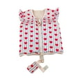 thumbnail image 3 of Vsenkes Kids Swim Vest Boys Girls Swim Jacket for Beach Playing Striped heart, 3 of 9
