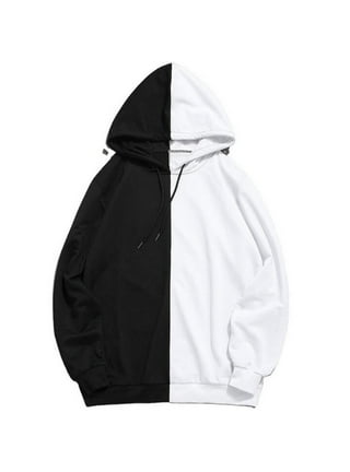 black and white sweatshirt