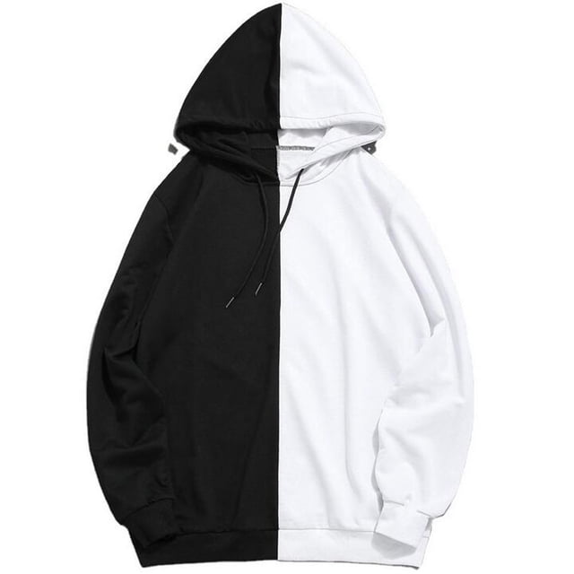 KIHOUT Chandails à Capuchon Printemps Hiver pour Hommes, Pull à Capuche Décontracté à Manches Longues, Taille S-2TG