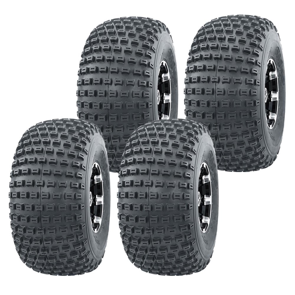Set 4 WANDA Sport ATV Tires 22x118 22x11x8 Front & 22x1110 22x11x10