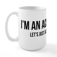 thumbnail image 2 of CafePress - I'm An Accountant Let's J - 15 oz Ceramic Large White Novelty Mug, 2 of 6
