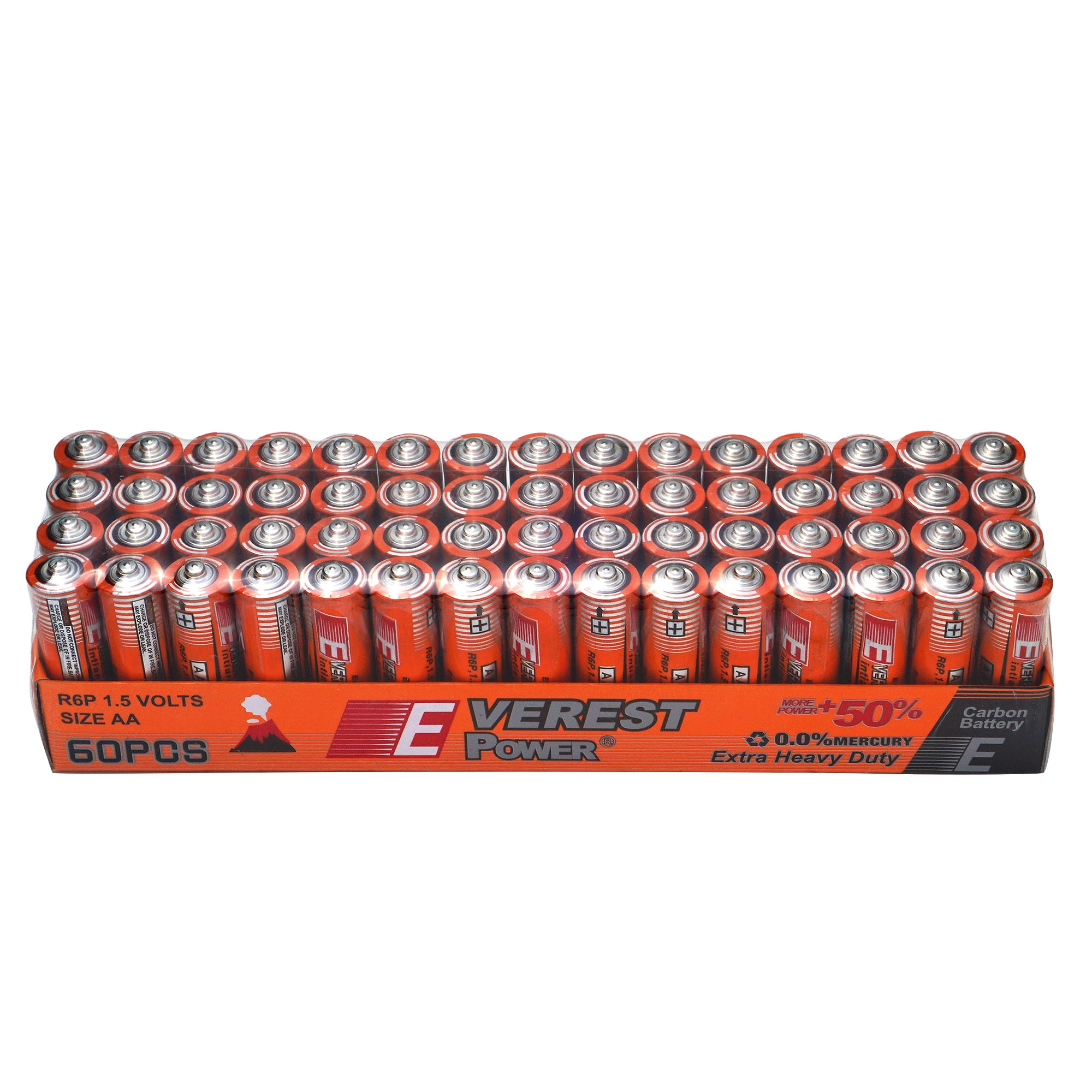 240 Pack AA Battery Everest Power 1.5v Long Lasting Double A Battery 50% More Power