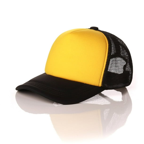 1 PCS Custom Logo Baseball Cap Advertising Hat Adult Child Personality DIY Design Trucker Hat Blank Mesh Cap Men Women 42 ColorsNo Logo&55-59cm-Adult Gao Jinjia LED