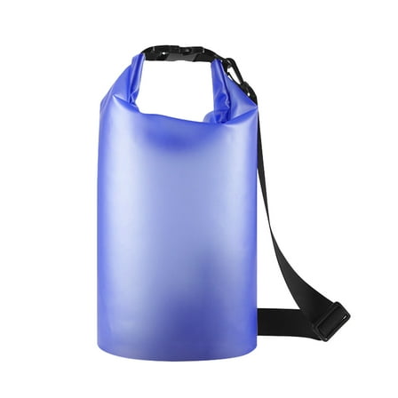 Raindrops  Beach Cooler Bag Waterproof Bags for Floating Wet Backpack Clear Blue