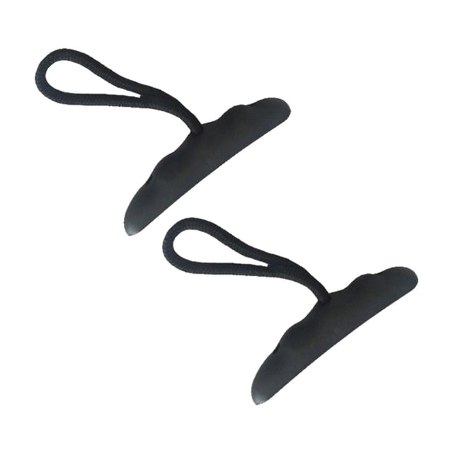 2 asas de transporte de canoa marina con cable, asas de cuerda de transporte de kayak de barco de repuesto para rafting, piragüismo, deriva Cola Asas de kayak