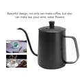thumbnail image 4 of Culo de Cisne Acero Verter inoxidable Sobre Café Hervidor Control Ergonímico para Café de la Oficina en Casa Camping, 4 of 7
