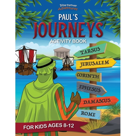Paul's Journeys Activity Book, (Paperback)