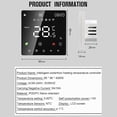 thumbnail image 2 of Tuya WiFi Smart Thermostat Electric Floor Heating TRV Water Gas Boiler Temperature Voice Remote Controller 16A, 2 of 5