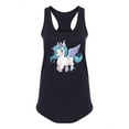 thumbnail image 1 of Cute Animated Pegasus Tank Women -Image by Shutterstock, Female Small, 1 of 4