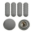 thumbnail image 1 of Almencla 30 Pcs Bouton de Réparation de Toit de Voiture, Rivets de Toit Auto Gris, 1 of 4