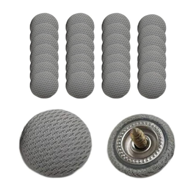 Almencla 30 Pcs Bouton de Réparation de Toit de Voiture, Rivets de Toit Auto Gris
