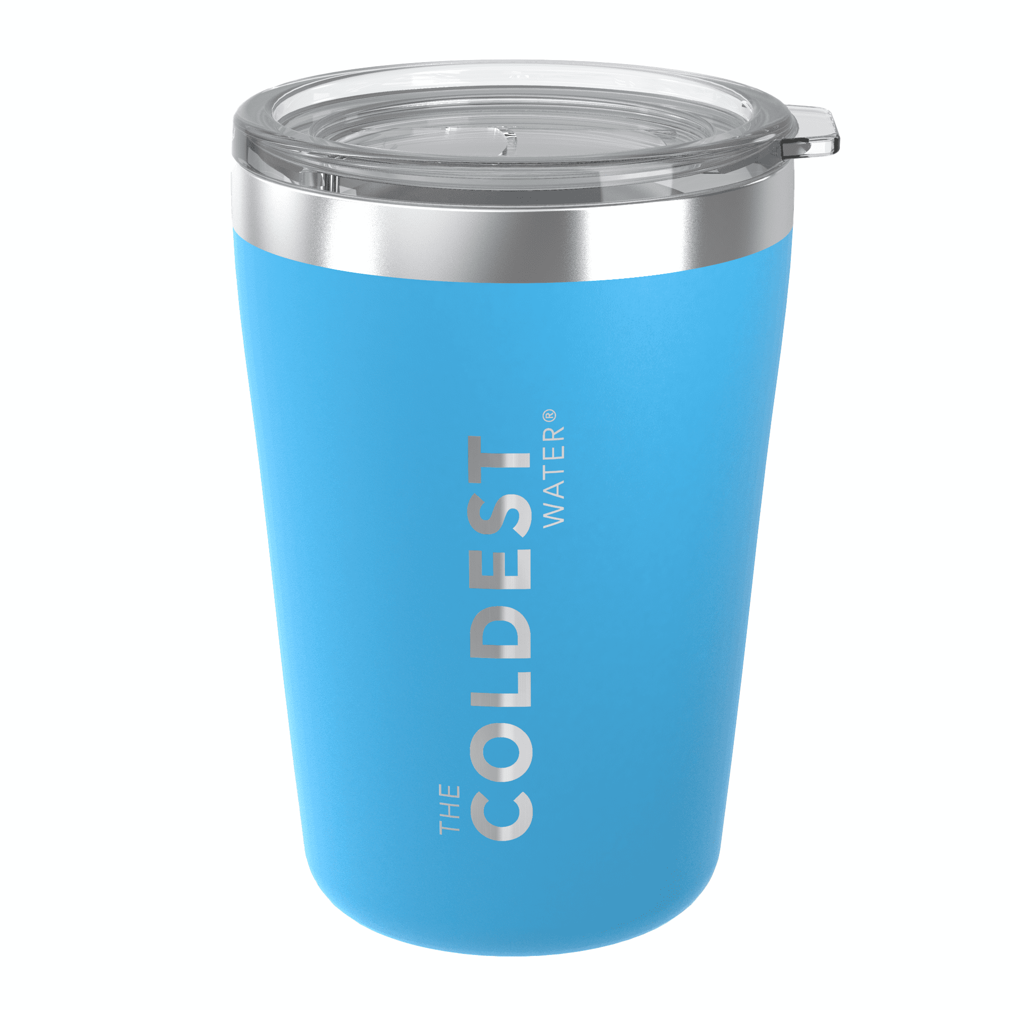 COLDEST Insulated Tumbler Cup with Sliding Lid Reusable Stainless Steel Water Bottle Iced