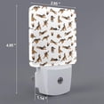 thumbnail image 2 of Balery German Shepherd Dog Pattern LED Night Light with Automatic Sensor Plug in Night Light with Dusk-to-Dawn Light Sensor LED Nightlight 0.5W-EU, 2 of 7