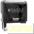 thumbnail image 1 of Large Self-Inking Copia Stamp, Trodat Printy 4913, Press and Print Stamping, Impression Size 7/8" x 2-1/4", Up to 10,000 Impressions - Yellow Ink, 1 of 10