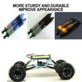thumbnail image 4 of 2pcs Aluminum Alloy Front Rear Shock Absorber For 94180 1/10 Crawler Smooth RC Car Accessories Replacement Parts Titanium, 4 of 5