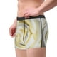 thumbnail image 2 of Balery White Rose Calzoncillos bóxer para hombre, ropa interior de algodón suave y transpirable con cinturilla de nailon-Medium, 2 of 5
