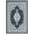 thumbnail image 2 of Safavieh Madison Martha Oriental Area Rug, Cream/Navy, 3' x 5', 2 of 12