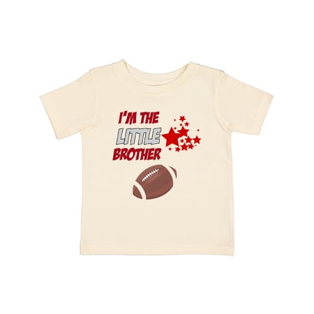 Inktastic I'm the Little Brother Football Boys Baby T-Shirt