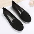 thumbnail image 5 of Summer Saving Clearance AXXD Spring Summer Mesh Shallow Breathable Black Comfy Flats Shoes Women Christmas Size 36(US:5.5), 5 of 7