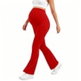 thumbnail image 4 of Lvshlubb Maternity Leggings High Waisted Over The Belly Pregnancy Active Wear Workout Yoga Pants Pregnancy Clothes for Women, 4 of 5