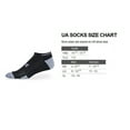 thumbnail image 2 of Under Armour Unisex Charged Cotton 2.0 Quarter Sock, 2 of 2