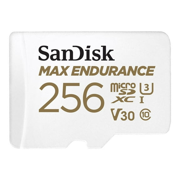 SanDisk Max Endurance 256GB Micro SDXC Flash Memory Card