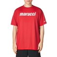 thumbnail image 2 of Marucci Adult Dugout Tee, Red, Small, 2 of 4