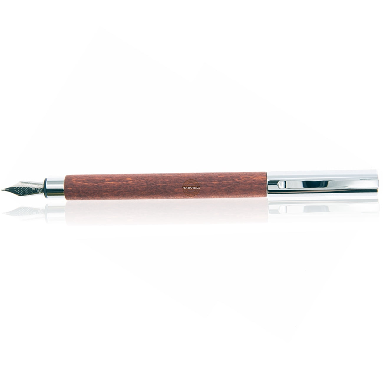 Faber-Castell Ambition Fountain Pen, Pearwood Brown - Medium - FC-148180