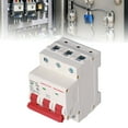 thumbnail image 4 of DIN Rail Breaker, Modular Structure 400V AC Circuit Breakers With Overload Protection For Lighting Equipment For Distribution Box 10A,16A,20A,25A,32A,40A,50A,63A, 4 of 8
