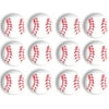 24 Pc - Sport Theme Edible Sugar Cake Cupcake Cookie Toppers Decorations (Baseball)