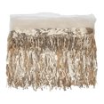 thumbnail image 1 of 10 Yards Beading Sequins Polyester Tassel Ribbons Garment Accessories Gold 7-7/8 inch(200mm), 1 of 7