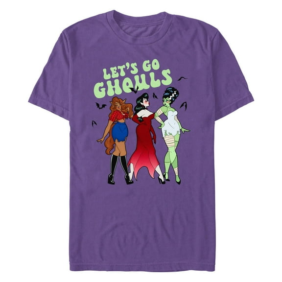 Mens Lost Gods Let's Go Ghouls T Shirt