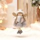 thumbnail image 2 of Angel Pendant, Christmas Angel Doll Crafts Elves for Gift, Birthday, Wedding, Valentine'S Day Decoration（gray）, 2 of 4