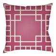 thumbnail image 4 of Artistic Weavers LTCH1135-2626 Litchfield Square Pillow, Fuchsia & Ivory - 26 x 26 ft., 4 of 7