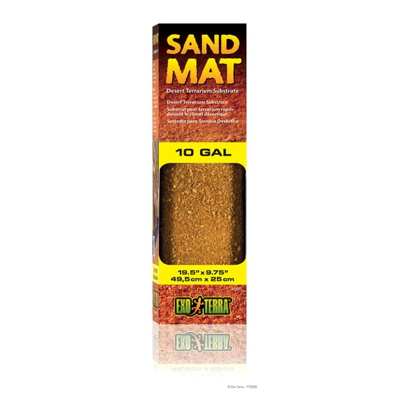 10 Gallon Sand Mat for Bearded Dragons, Leopard Geckos & Other Desert Species - Includes Attached DBDPet Pro-Tip Guide