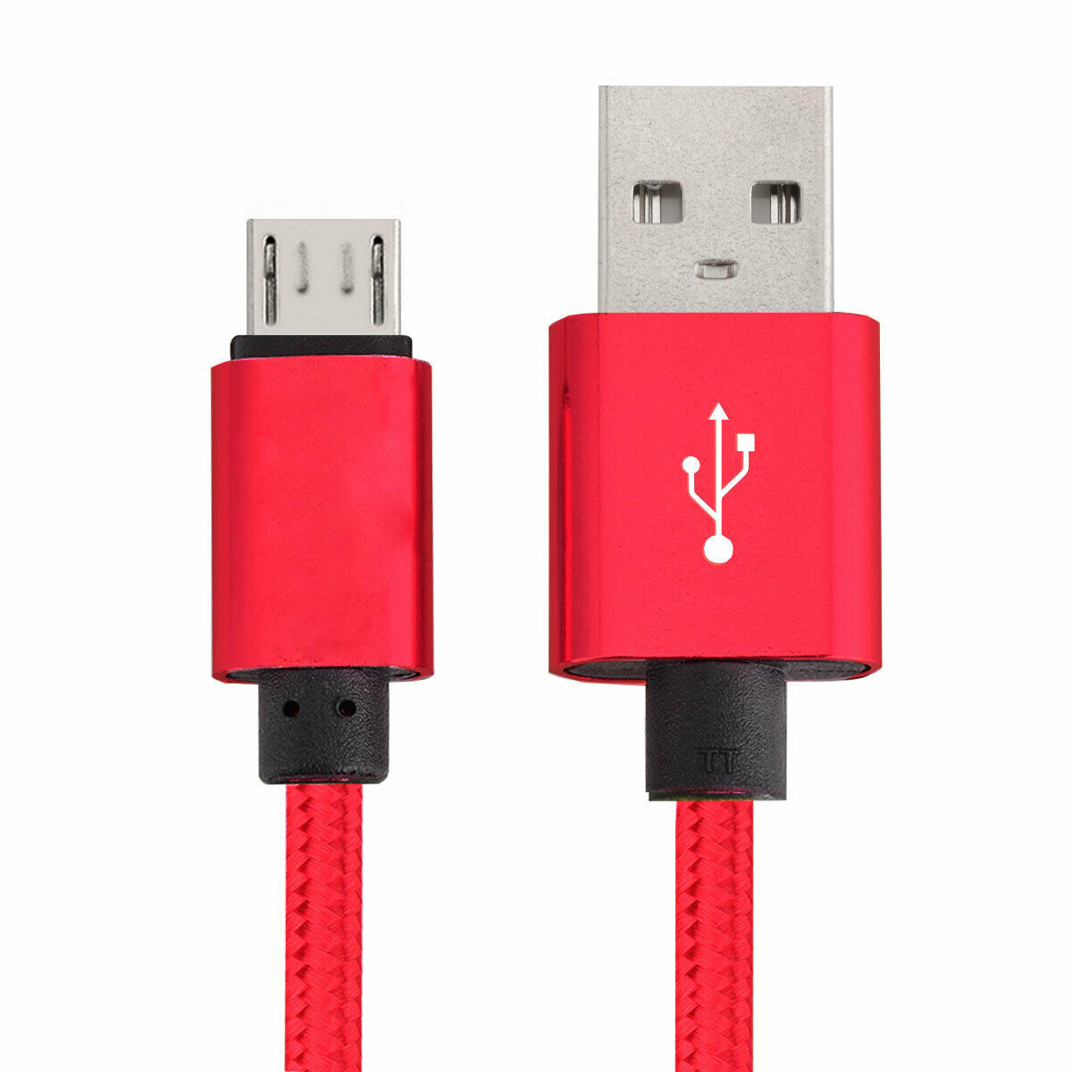 10FT Braided Micro USB Cable Charger for Android, USB2.0 to Micro USB